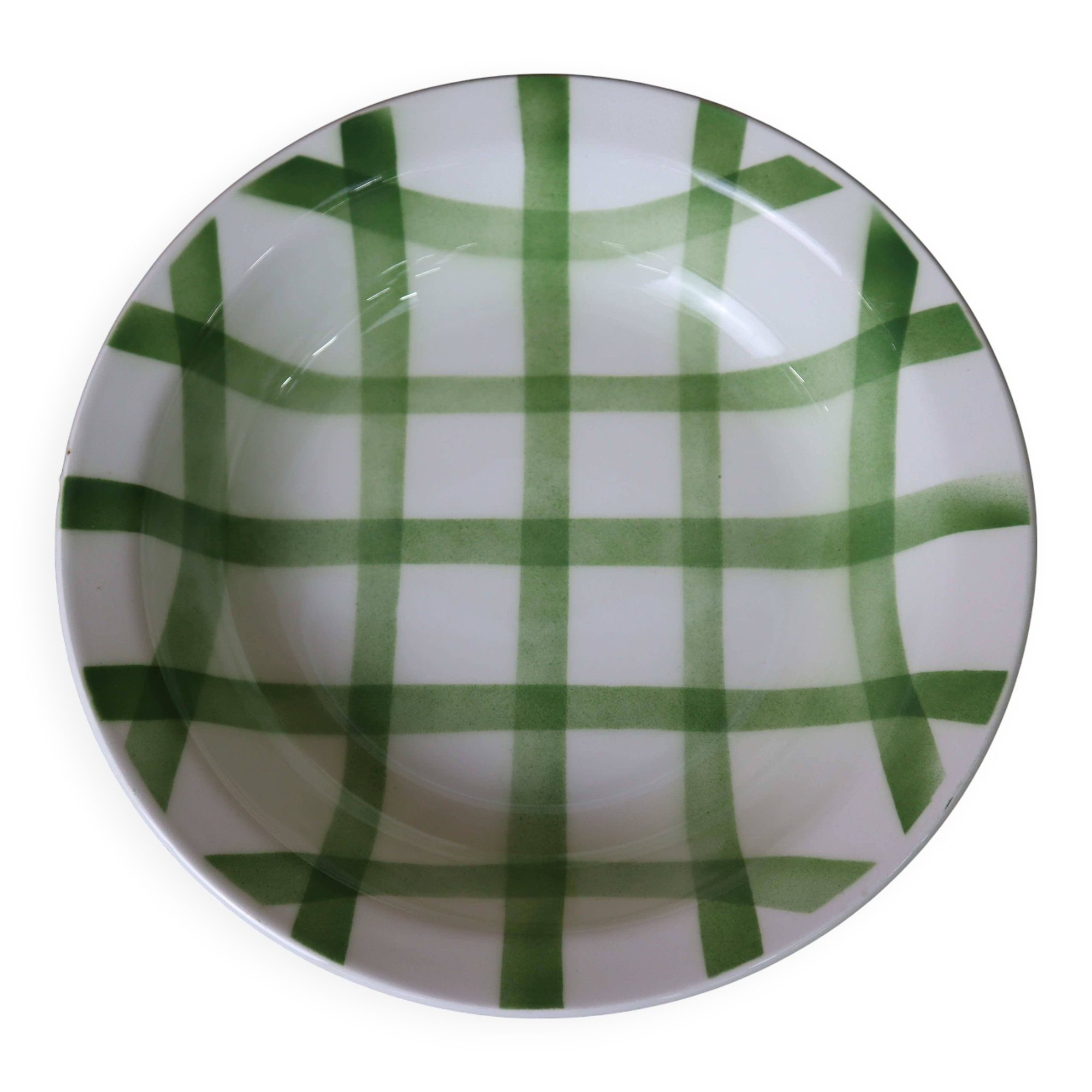 Saladier Moulin Des Loups modèle "Nappe" vert