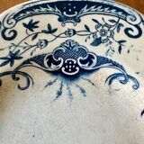 Plat faïence anglaise