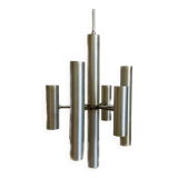 Vintage six-branched twelve-light Sputnik chandelier