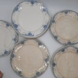 12 assiettes Terre de Fer U&C Sarreguemines