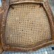 Paire chaises cannees bistrot