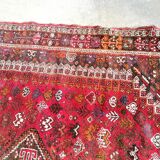 Ancient Persian rug, 285/215 cm, handmade.