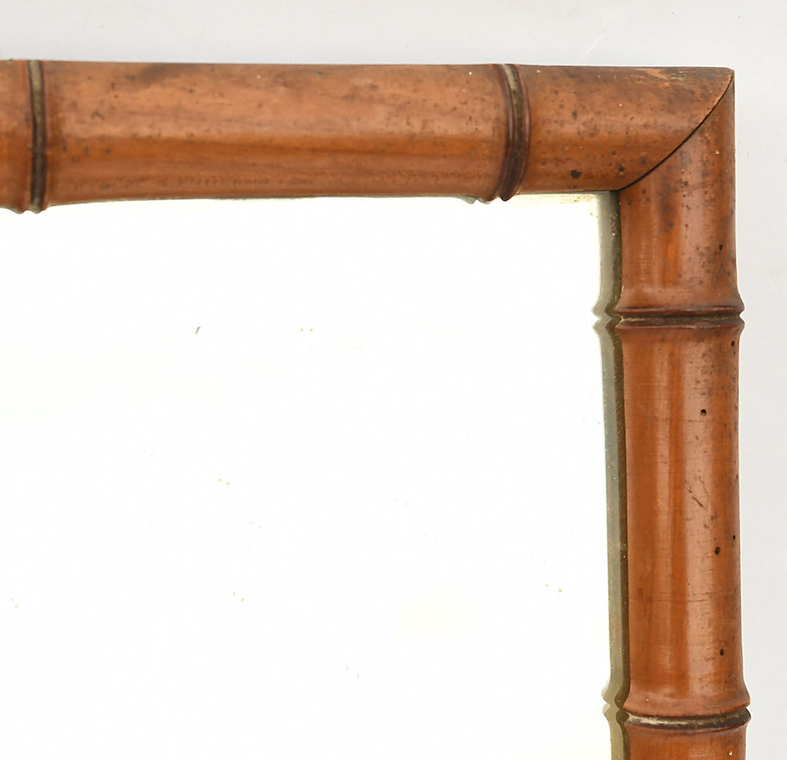 Bamboo mirror 40 x 30 cm