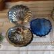 Beurrier vintage en forme de coquille de st Jacques