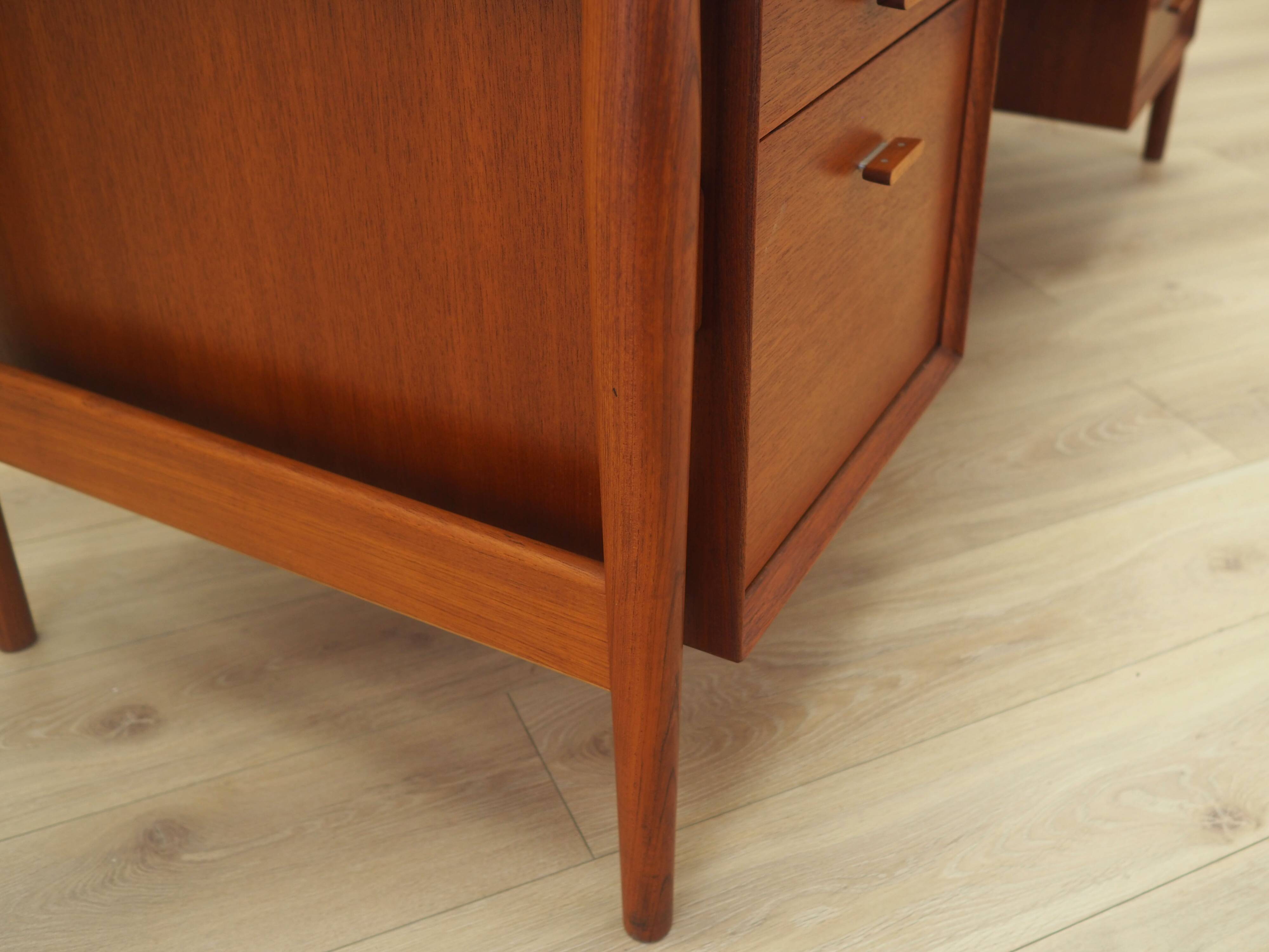 Teak desk, Danish design, 1960s, designer: Arne Vodder, production: Sibast