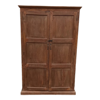 Old wooden wardrobe