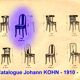Six bistro chairs, by KOHN, 1925 - not Thonet -