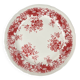 Villeroy & Boch cake plate, "Valeria" model, red tones