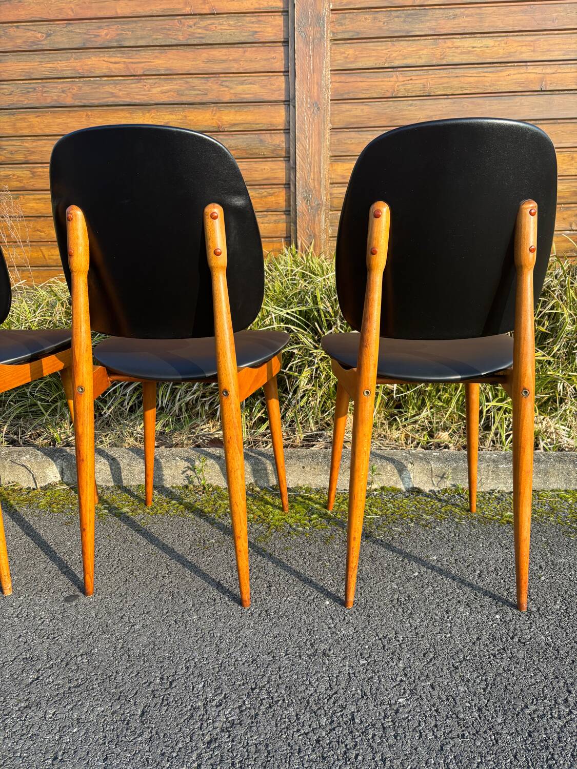 Set of 6 Baumann Pegasus chairs