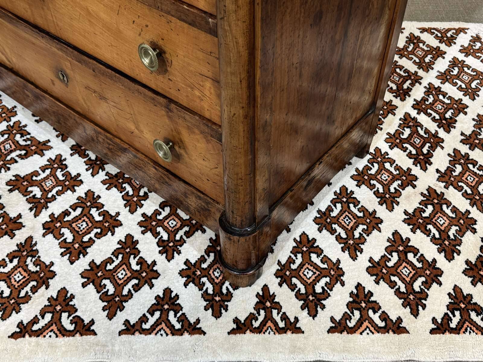 Commode Empire 19ème en merisier