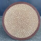 Coffee table in rope and wood