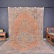 Oushak Vintage Wool Carpet Sku2316