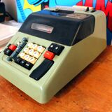 Vintage Olivetti calculating machine 1960 calculator