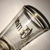 Antique gilded glass with the inscription Maman