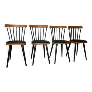 4 chaises baumann 740G