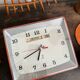 Pendule Jaz transistor orange vintage