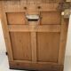 Art Deco style entrance door in solid wood, 20th century