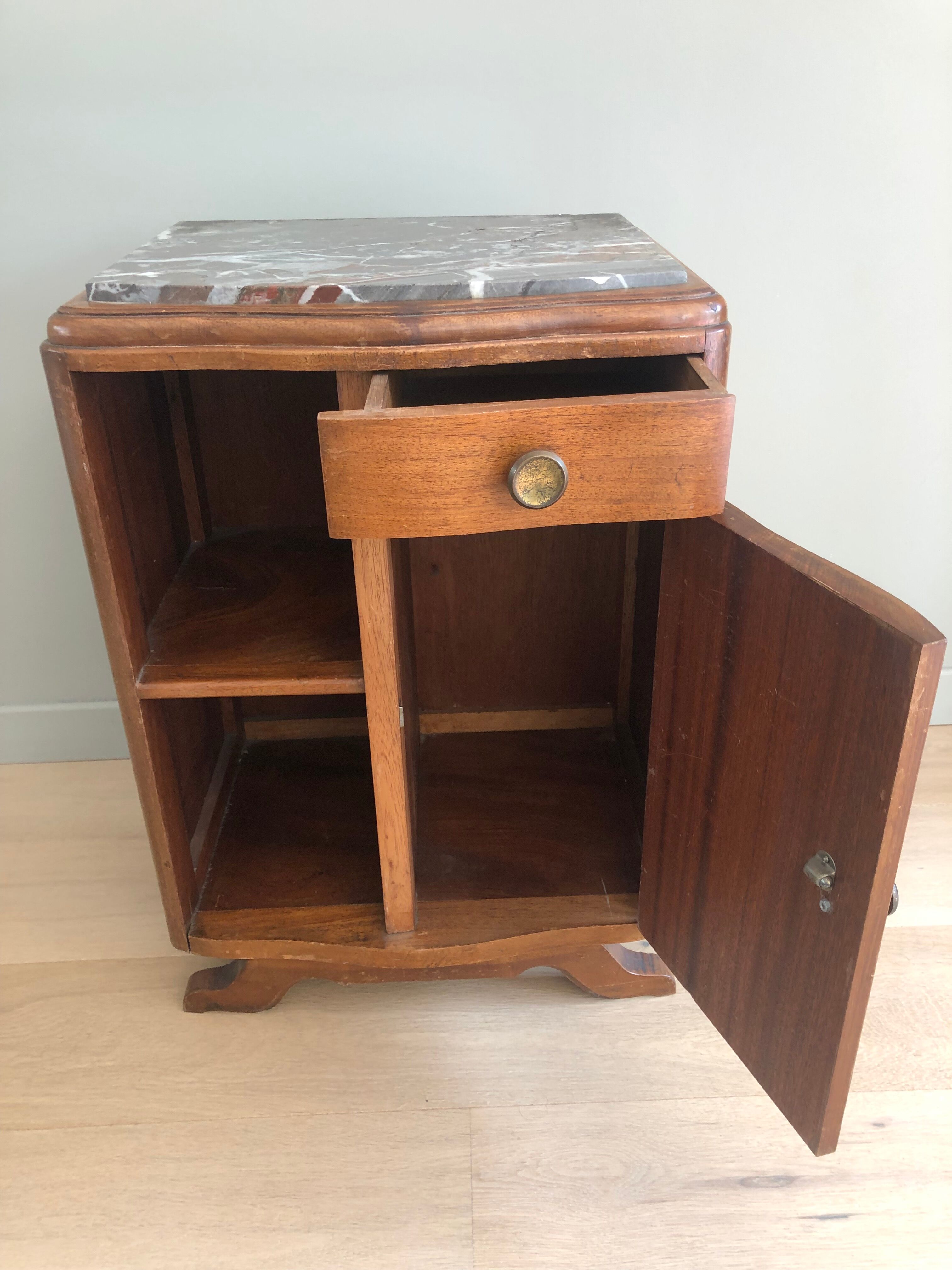 Bedside year 30 with marble