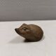 Small ceramic hedgehog by Poul Mathiesen (PM) 1970s Denmark.
