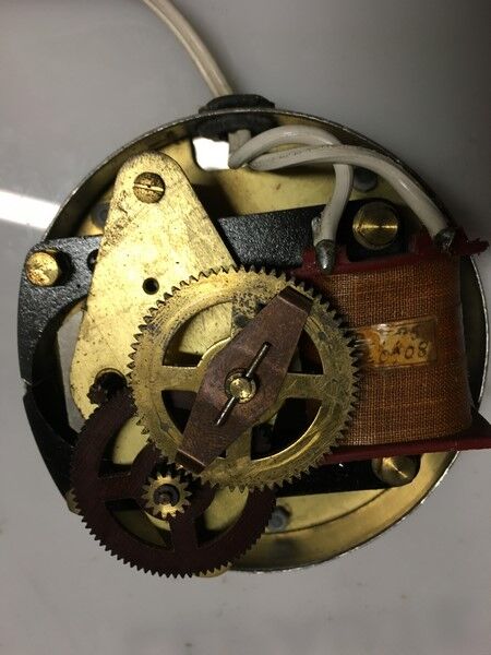 Horloge industrielle de gare Lepaute 1960