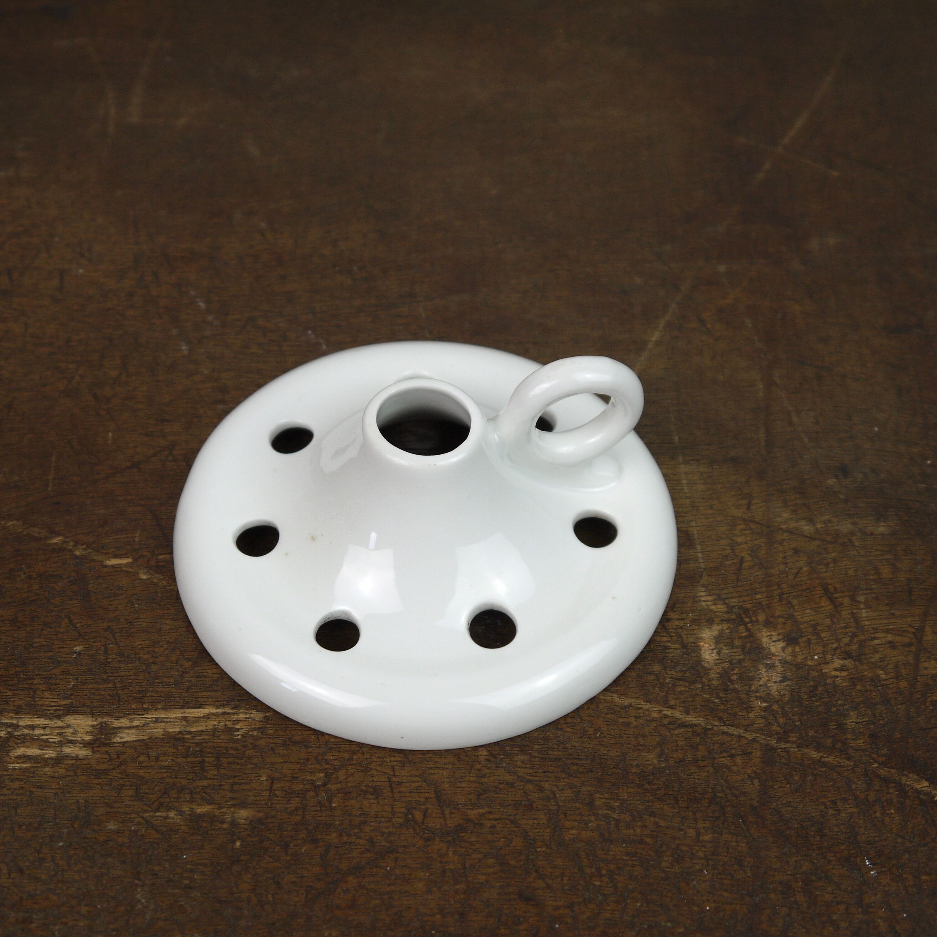 Porcelain candlestick