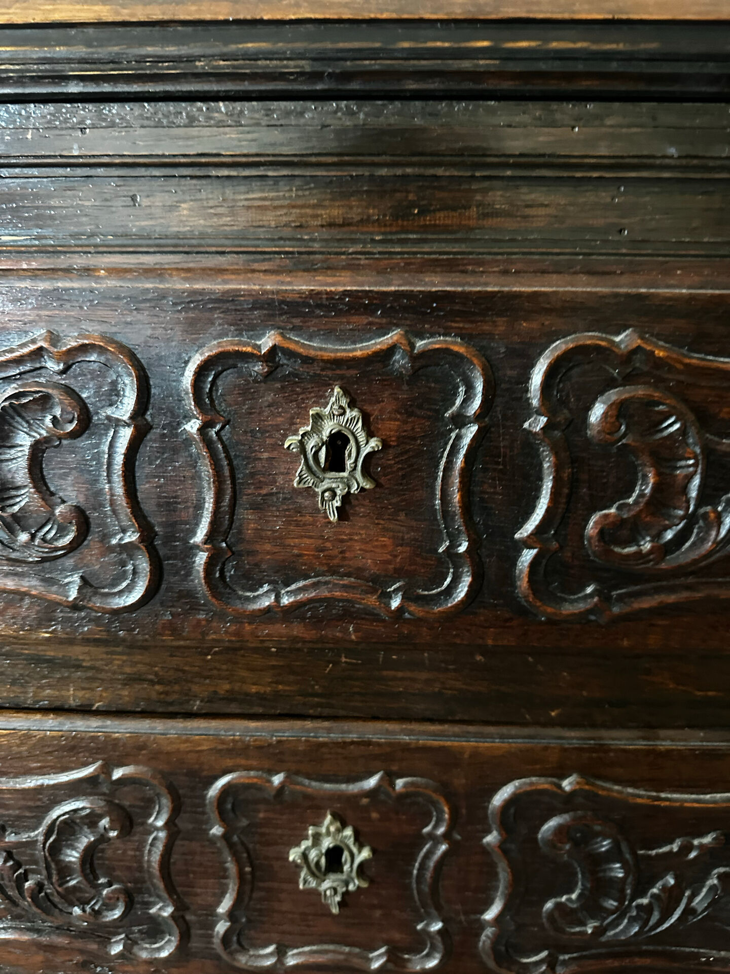 French Louis XV Style Slant-Front Secretary Desk