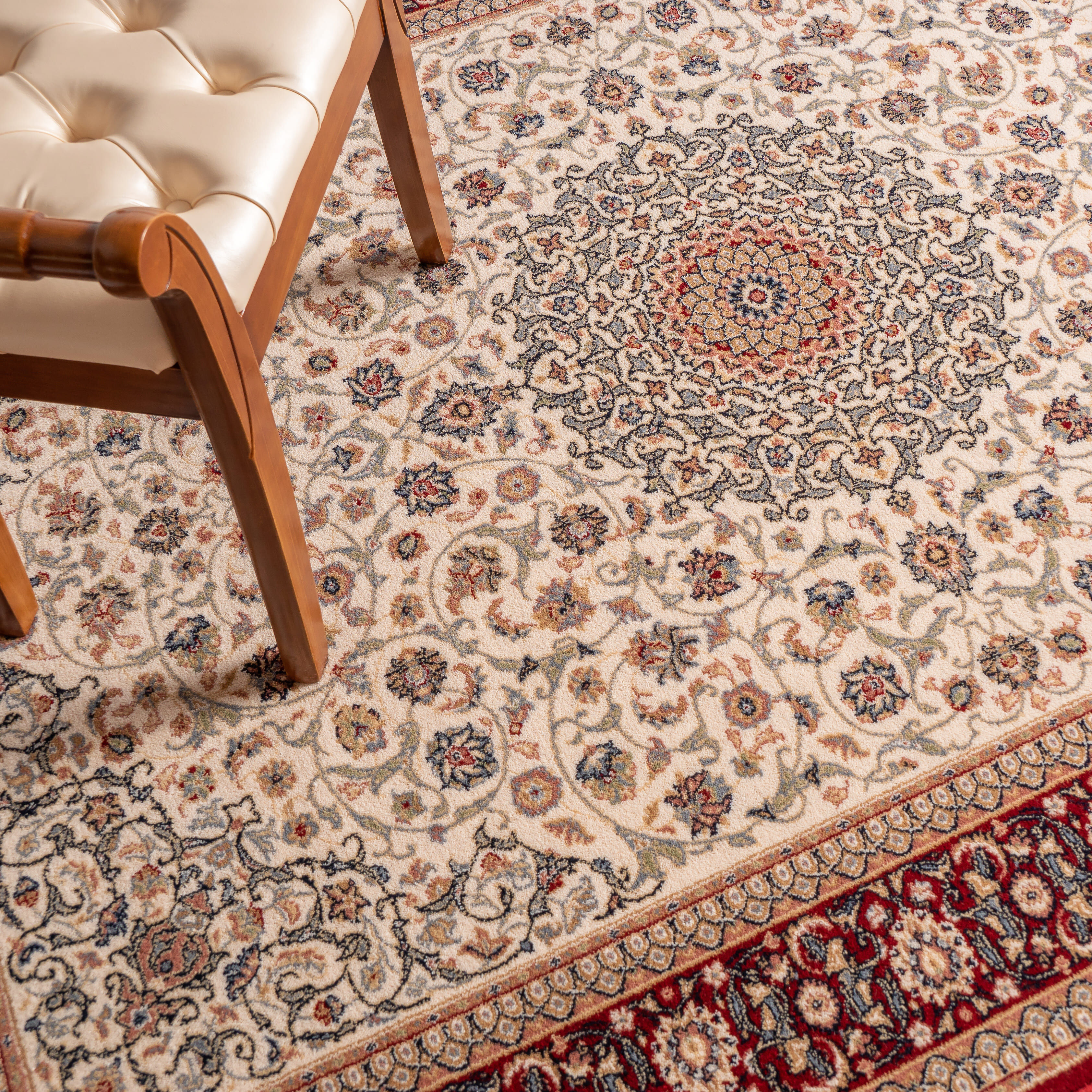 Oriental Beige and Red Carpet 1.6x2.3 m FIKA