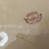 Rare and antique French ironstone Toilet Set (1875)