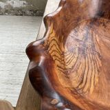 Plat en bois XL racine de thuya