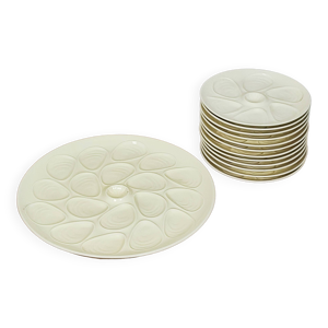 Service à huîtres salins