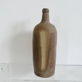 Grand vase en grès chamotté , années 70