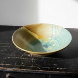 Very large fruit bowl Egbert Boonstra craftsmanship Netherlands vintage ceramics