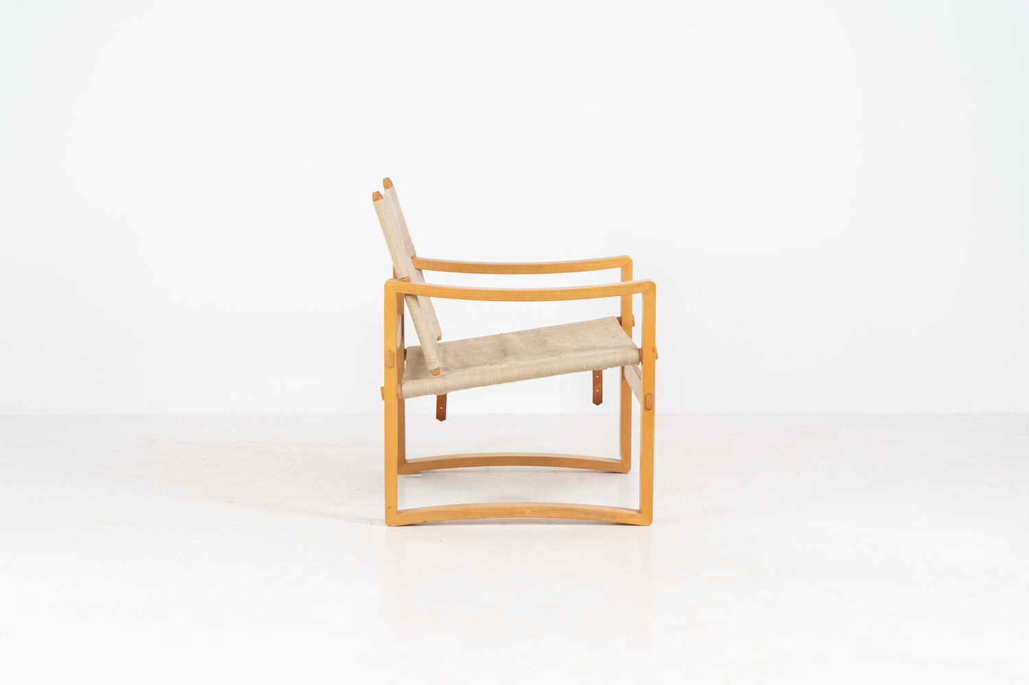 Chaise Safari de Børge Jensen pour Bernstorffsminde Møbelfabrik (Danemark, 197