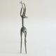 Brass antelope 1950s, gazelle, animal figure