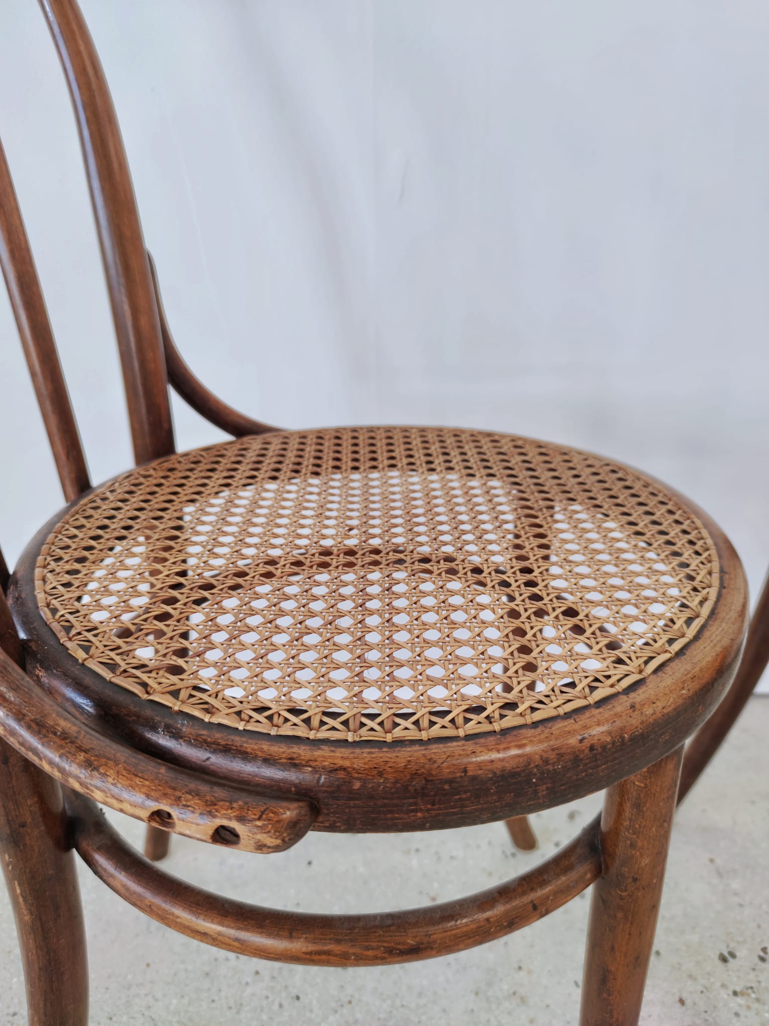 Pair of chairs cannée Fischel bistro