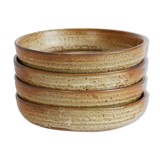Set of 4 stoneware plates