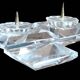Ancien bougeoir cristal Swarovski