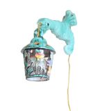 Ceramic Seahorse Lantern from Vietri Sul Mare, Italy 1960S.