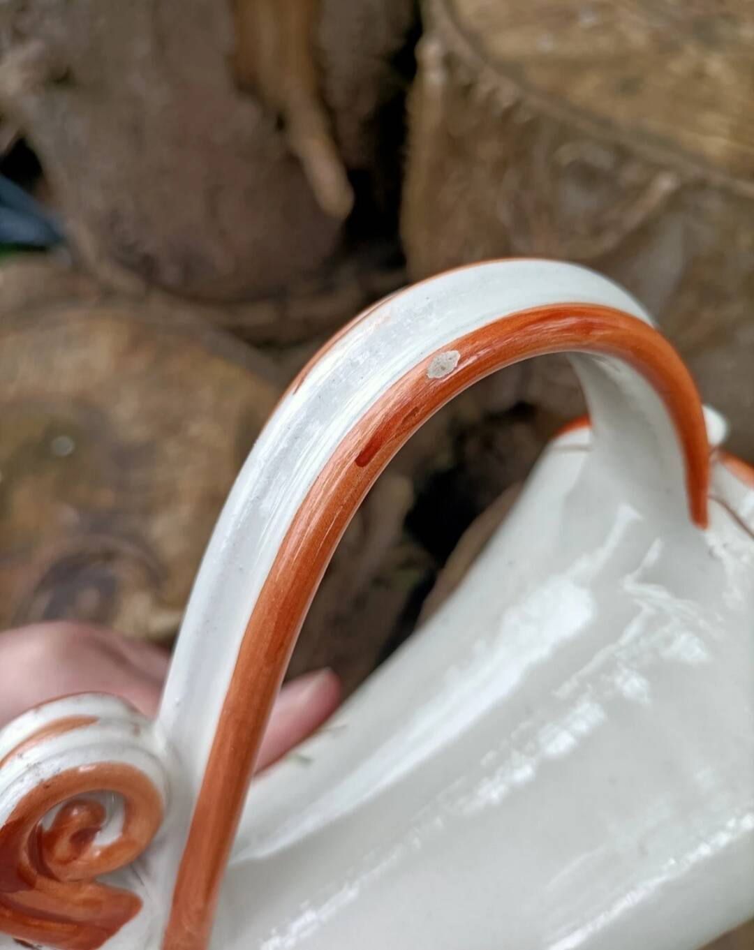 Retro Ceramic Vase Birds