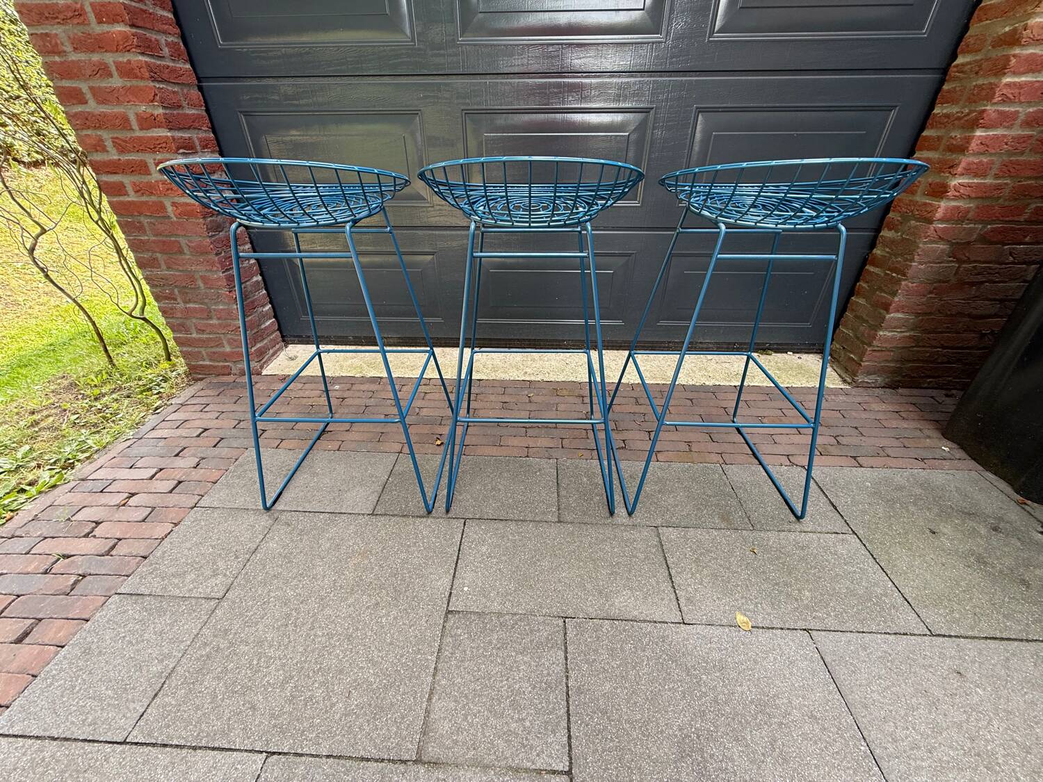 Set of 3 Pastoe bar chairs