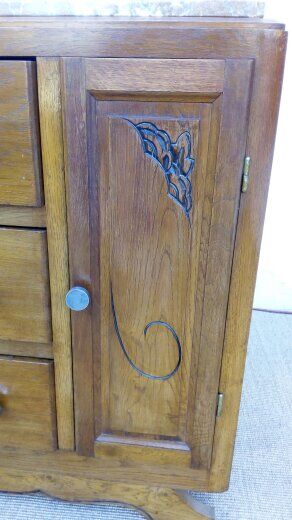 Commode avec miroir