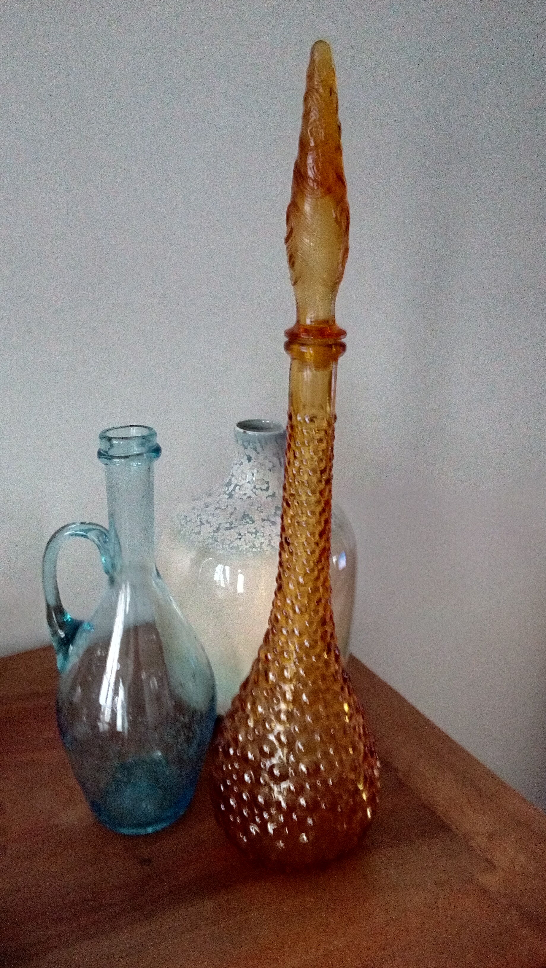 Empoli carafe amber Italy