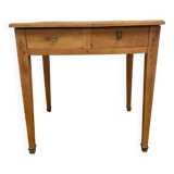 Bureau ancien en bois rénové