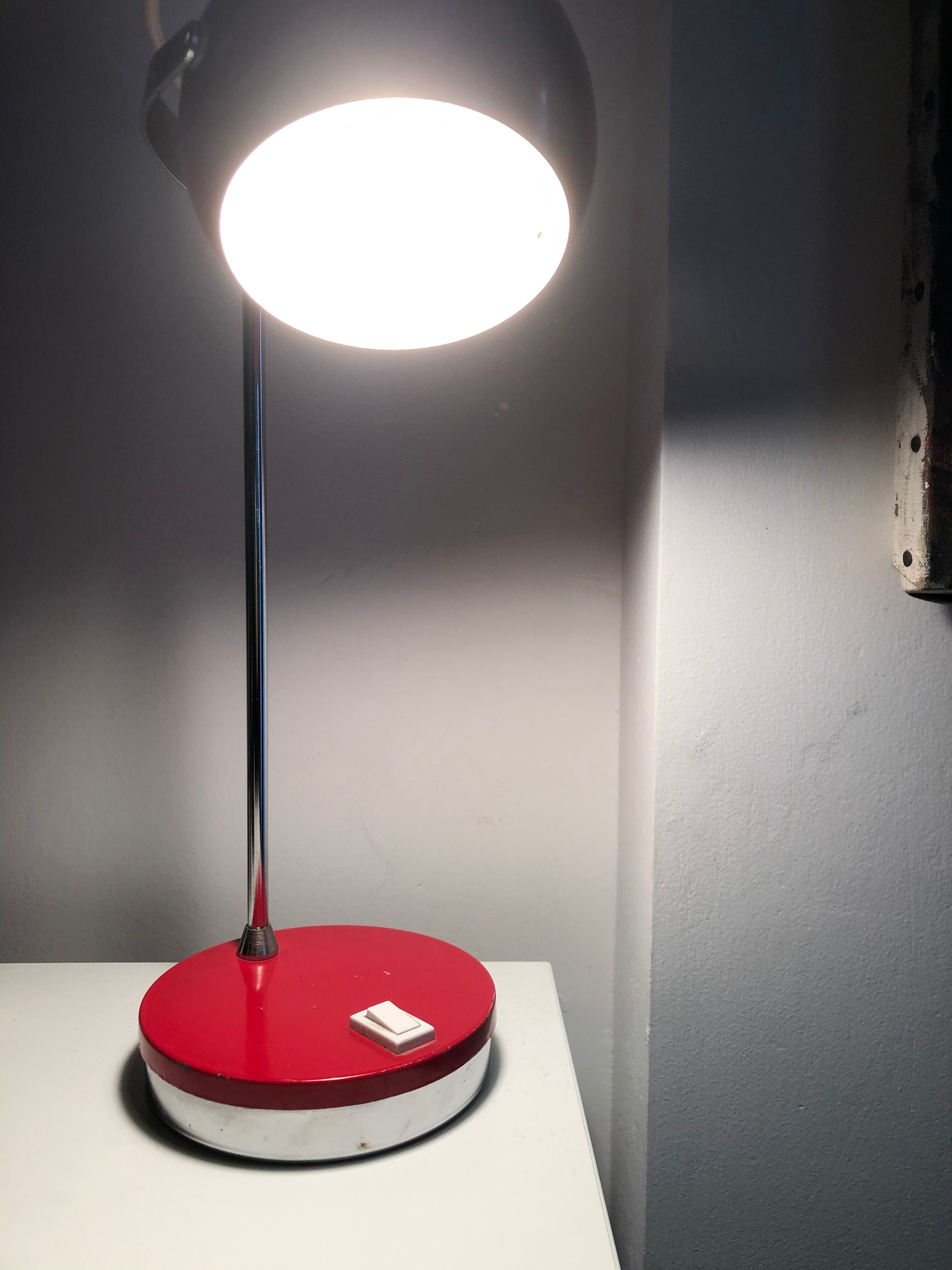 Lampe eye ball vintage