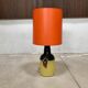 Large glazed ceramic art table lamp by Bjørn Wiinblad for Rosenthal, 1960s