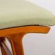 Canapé 3 places danois en hêtre lamellé et acajou modèle AX par Peter Hvidt et Orla Molgaard-Nielsen pour Fritz Hansen 1960
