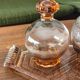 Ensemble vintage flacons rosé