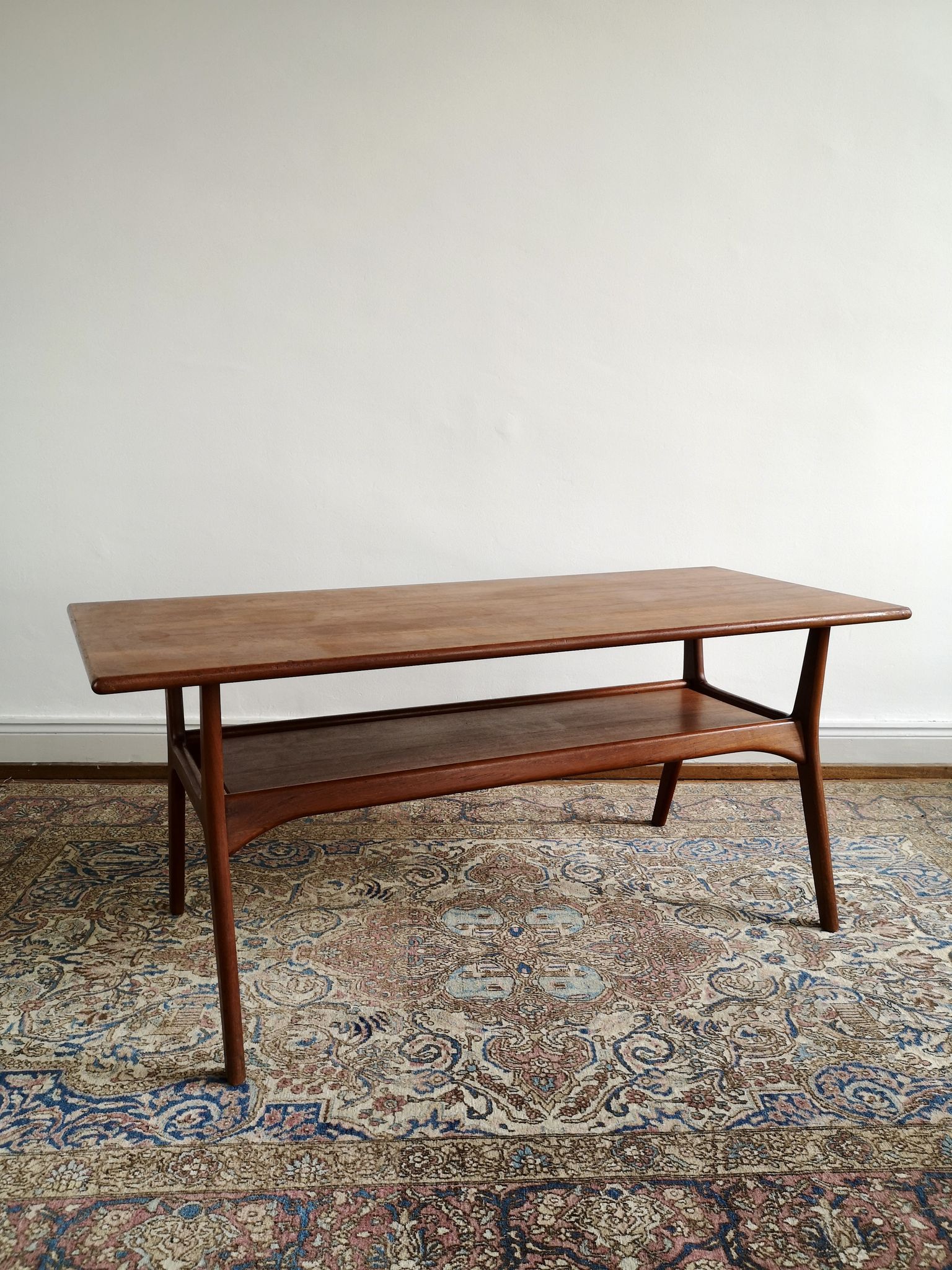 Table basse scandinave 60 en teck