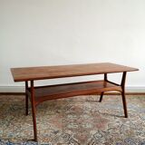 Scandinavian coffee table 60, teak