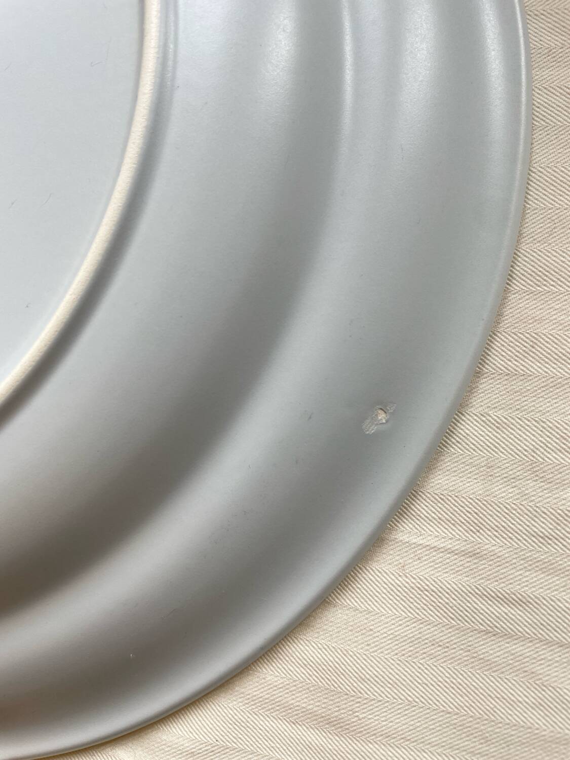 Plat rond 31 cm -Salins les Bains